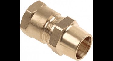 Knelfitting BELGAS - Schroefbus - 1/2 x 15mm