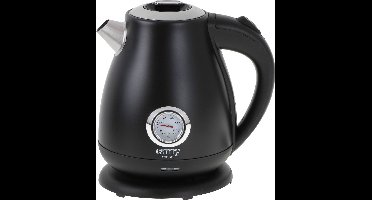 Camry CR 1344 - Elektrische waterkoker met thermometer - 1.7 liter - zwart