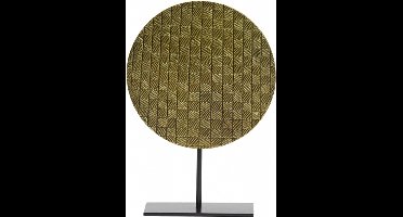 Light & Living Deco Beeld Persegi - Metaal - Goud - 26x37x8 cm (BxHxD)