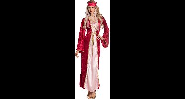 Boland - Kostuum Renaissance koningin (36/38) - Volwassenen - Jonkvrouw - Middeleeuwen