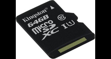 64GB Micro SDXC Class 10 UHS-I 45R FlashCard Single Pack w/o Adapter