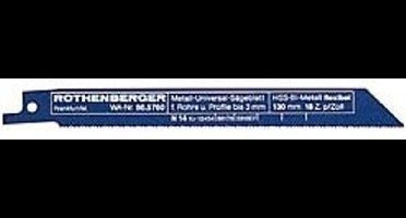 ROTHENBERGER universeel zaagblad, 150x20x0,9, 13 TPI (set van 5) ...