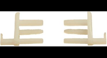 Dometic Combirollo 2000/3000 Eindstuk Wit L+R