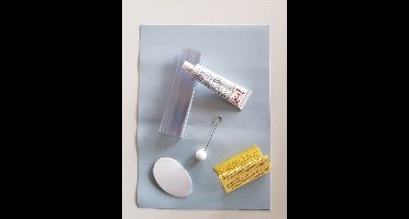 Zwembad Plakset met Lichtblauwe Folie