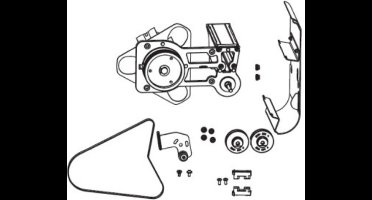 Zebra rewinder, upgrad kit