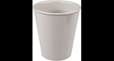 Ornamin - Beker - SAN - reusable - onbreekbaar - 300ml - beige - 10 stuks