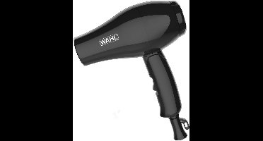 Reishaardroger - WAHL - TRAVEL HAIR DRYER - 1000 W - 2 snelheden - Zwart