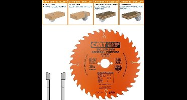 CMT Universele cirkelzaag HW 235x30x2,8 Z36 Massieve houtsoorten, Multiplex