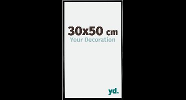 Your Decoration - Fotolijst 30x50 cm - Kunststof - Zwart Mat - Evry