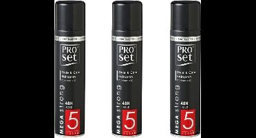 Proset Haarlak – Mega Strong - 3 x 300 ml