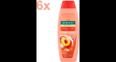 Palmolive Naturals - Shampoo - 2 in 1 - Hydra Balance - Perzik - 6x 350ml