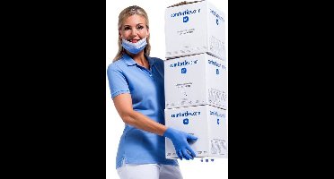 Comforties soft nitril handschoenen Violet /Blauw (premium) 100 stuks Maat: XS Comforties - Violet / Blauw - NItril - Premium Kwaliteit