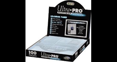 Ultra Pro Platinum 9 Pocket Pages - 100 pagina's voor trading cards