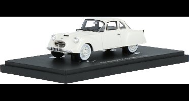 Citroën Eend 2CV DF Coupé AutoCult Modelauto 1:43 1956 60052 Schaalmodel