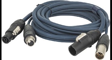 Combikabel DAP FP163 - IP65 PowerCON True1 & 5-pin XLR 3 m