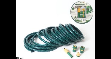 Gerimport Tuinslang - 10 Meter - met Sproeier en Koppelstukken - 5-Delig