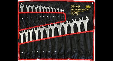 Hofftech Ring- SteekSleutel Cv / Sf (25 Delig)