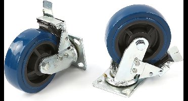 HBM Profi 150 mm. Zwenkwiel met Rem