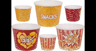 Set van 3 Snackemmers 17 x 17 x 13.3 cm Vintage