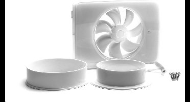 Nedco Intellivent 2 Ventilator - wit - 22 DB