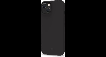 Celly Planet Siliconen hoesje - Geschikt voor Apple iPhone 14 Plus - Recycled TPU Back Cover - Zwart