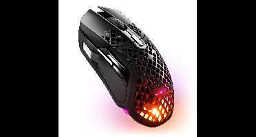 SteelSeries Aerox 5 - Draadloze Gaming Muis - Zwart