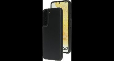 Mobiparts hoesje geschikt voor Samsung Galaxy S22 - Zacht TPU - Schokabsorberend TPU - Grip Coating - Zwart
