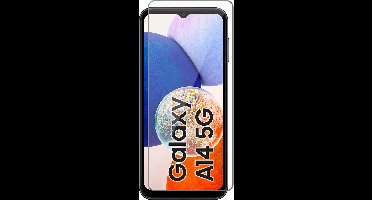 Screenprotector geschikt voor Samsung Galaxy A14 - Gehard Glas Screen Protector GlassGuard