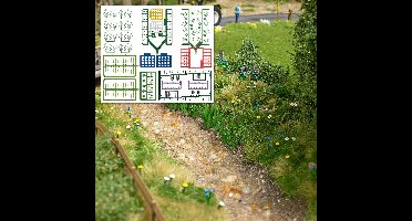 Busch - WALDBLUMEN NATUR PUR H0 (2/23) * - modelbouwsets, hobbybouwspeelgoed voor kinderen, modelverf en accessoires