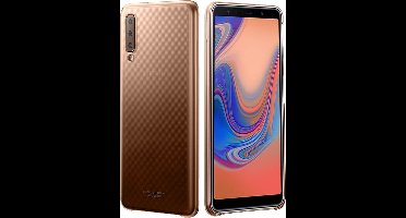 Samsung Gradation Cover - Samsung Galaxy A7 (2018) - Goud
