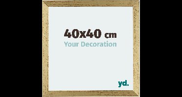 Your Decoration - Fotolijst 40x40 cm - MDF - Goud Glans - Mura