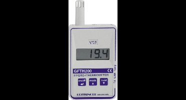 Greisinger GFTH 200 Luchtvochtigheidsmeter (hygrometer) 0 % Hrel 100 % Hrel Dauwpunt/schimmel waarschuwingsweergave