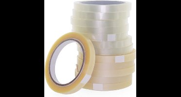 Verpakkingstape 12mm (12 st.)