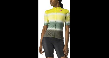 Castelli DOLCE Fietsshirt Sulphur/Military Green - Vrouwen - maat L