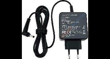 45W Laptop Oplader geschikt voor Lenovo IdeaPad 1 11ADA05 - Ronde Pin 4.0x1.7mm