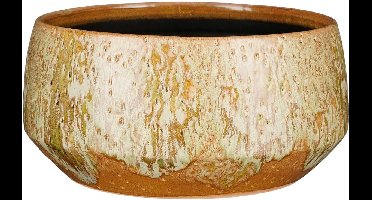 Mica Decorations Harris Schaal - 32.5x32.5x15 cm - Keramiek - Taupe