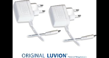 LUVION® Originele Luvion Essential Adapter Duopack - Met behoud van garantie - Geschikt voor Luvion® Essential, Essential Limited & Essential Plus