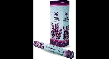 Green Tree - french lavendel wierook - hexa - doos 6 stuks