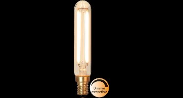 Filament Staaflamp - E14 - 2.5W - Super Warm Wit <2200K - Dimbaar