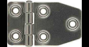 Seilflechter - Scharnier - 75x45mm - RVS - Maat: Default