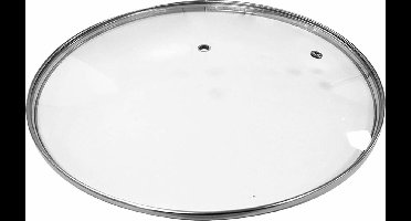 Deksel Braadpan EDM 76683 Navulling Pan Kristal Transparant Ø 22 cm