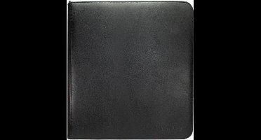 Ultra PRO Vivid 12-Pocket Zippered Pro-Binder Black