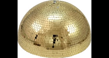 EUROLITE Half Mirror Ball 50cm gold motorized