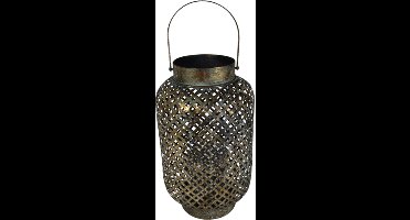 Lantaarn Luna Cross - 38 cm | Decoratieve Lantaarn voor Buiten | Sfeervolle Verlichting