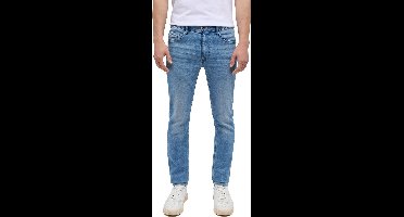 Mustang Heren Jeans Broeken OREGON SLIM K slim Fit Blauw 32W / 30L Volwassenen