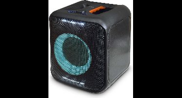 Nedis Bluetooth Speaker - Partybox – 150W – Koppelbaar – LED Verlichting – 5 Uur – Zwart