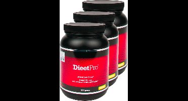 Dieet Pro | Banaan | 3 stuks | 3 x 500 g