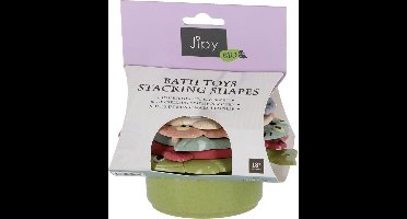 Jipy Bioplastic Stapelvormen Badspeeltjes