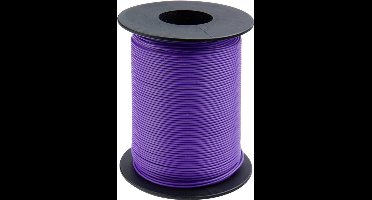 Donau Elektronik 125-S50-6 Draad 1 x 0.25 mm² Violet 50 m