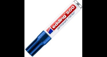 Viltstift edding 500 schuin 2-7mm blauw | 10 stuks